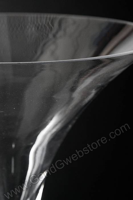11.25" X 31.5" Martini Glass Vase Clear