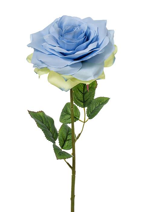 20" Open Rose Spray Blue