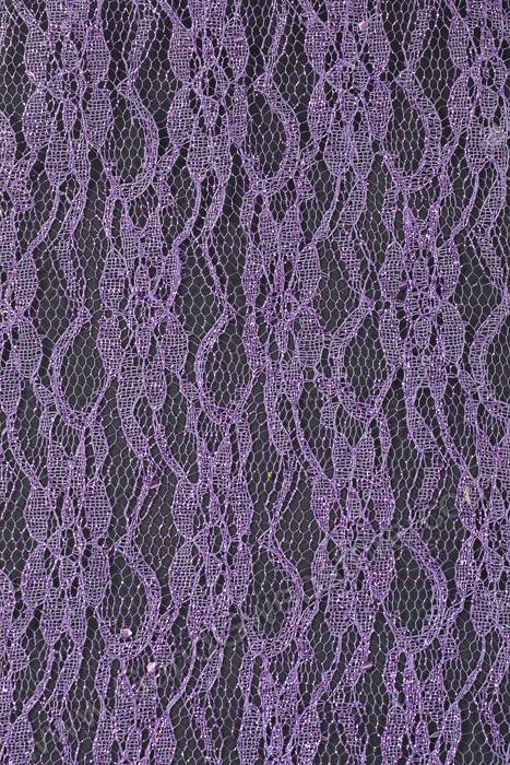 6" X 10yds Sparkle Lace Roll Lavender