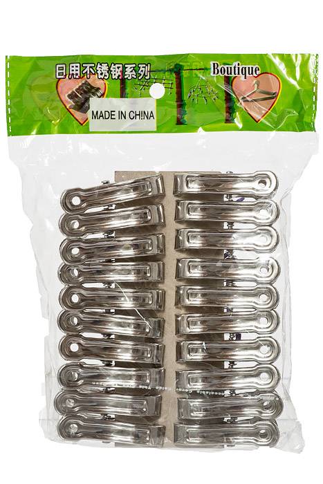 2" Metal Clip Silver Pkg/20