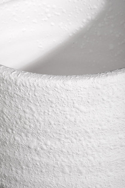 6.25" X 4.75" Andrade Pot White