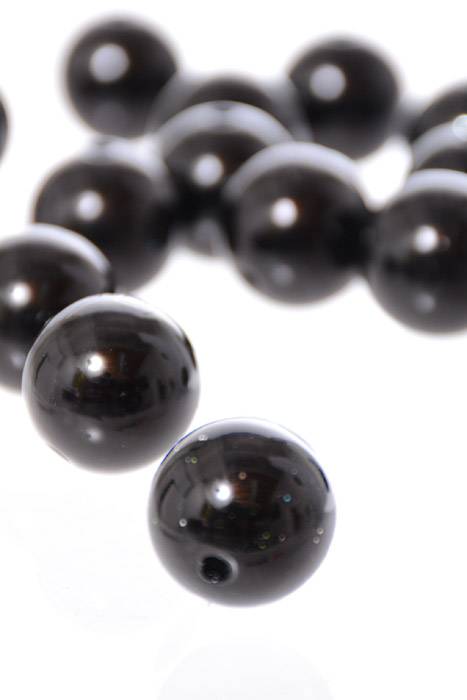 18mm Abs Pearl Black Pkg(500g)