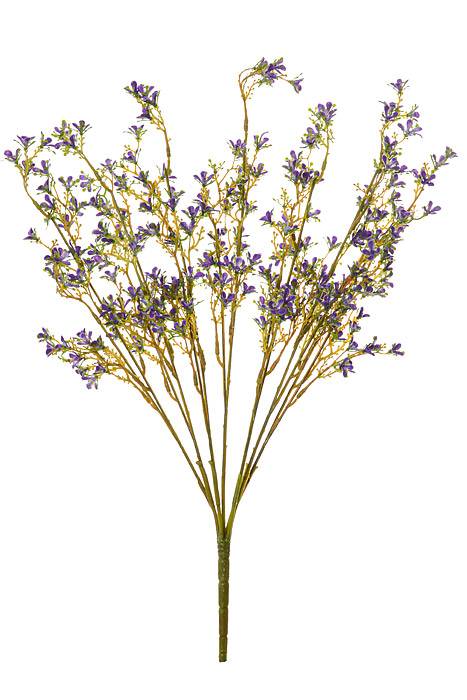 21.5" Mini Flower Bush Lavender