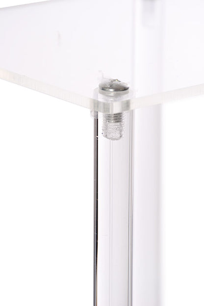 40" Crystal Acrylic Rectangular Stand Clear