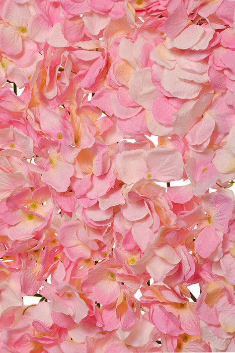 15.75" X 23.5" Silk Hydrangea Mat Pink/Ivory