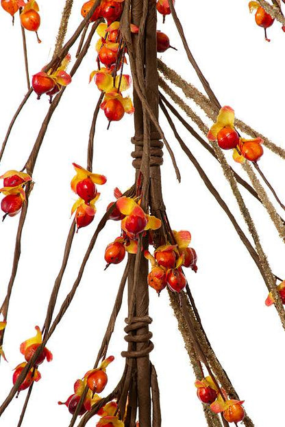 48" Bittersweet/twig Spray Or/rd