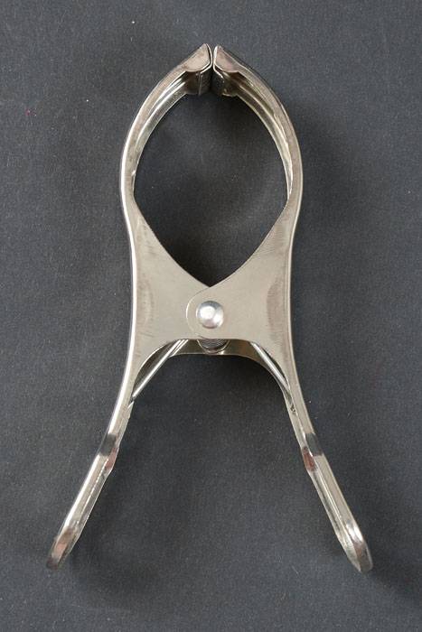 4.5" Metal Clip Silver Pkg/6