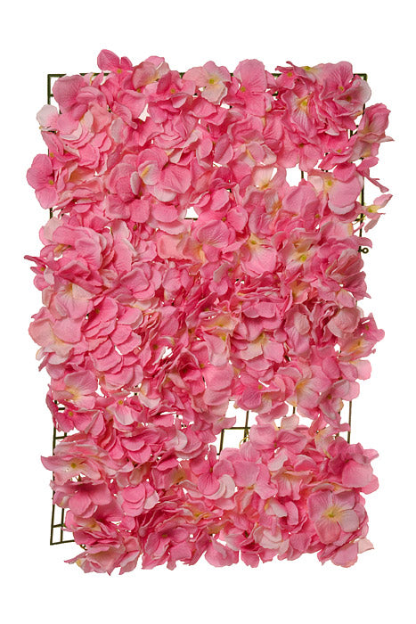 15.75" X 23.5" Silk Hydrangea Mat Pink