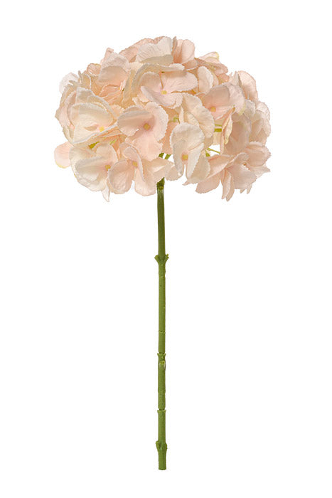 19" Silk Hydrangea Spray (Blush)