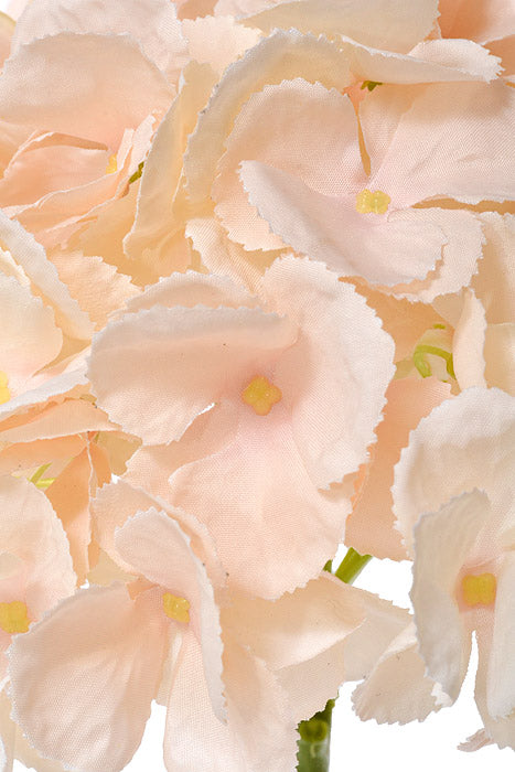 19" Silk Hydrangea Spray (Blush)
