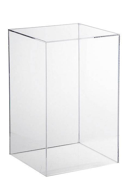 9.75" X 9.75" X 15.75" Acrylic Vase Clear