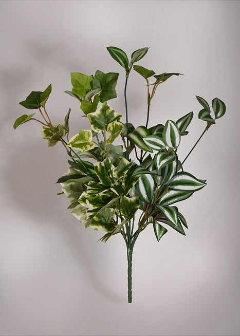 16&quot; Artificial Ivy Bracketplant Bush Green