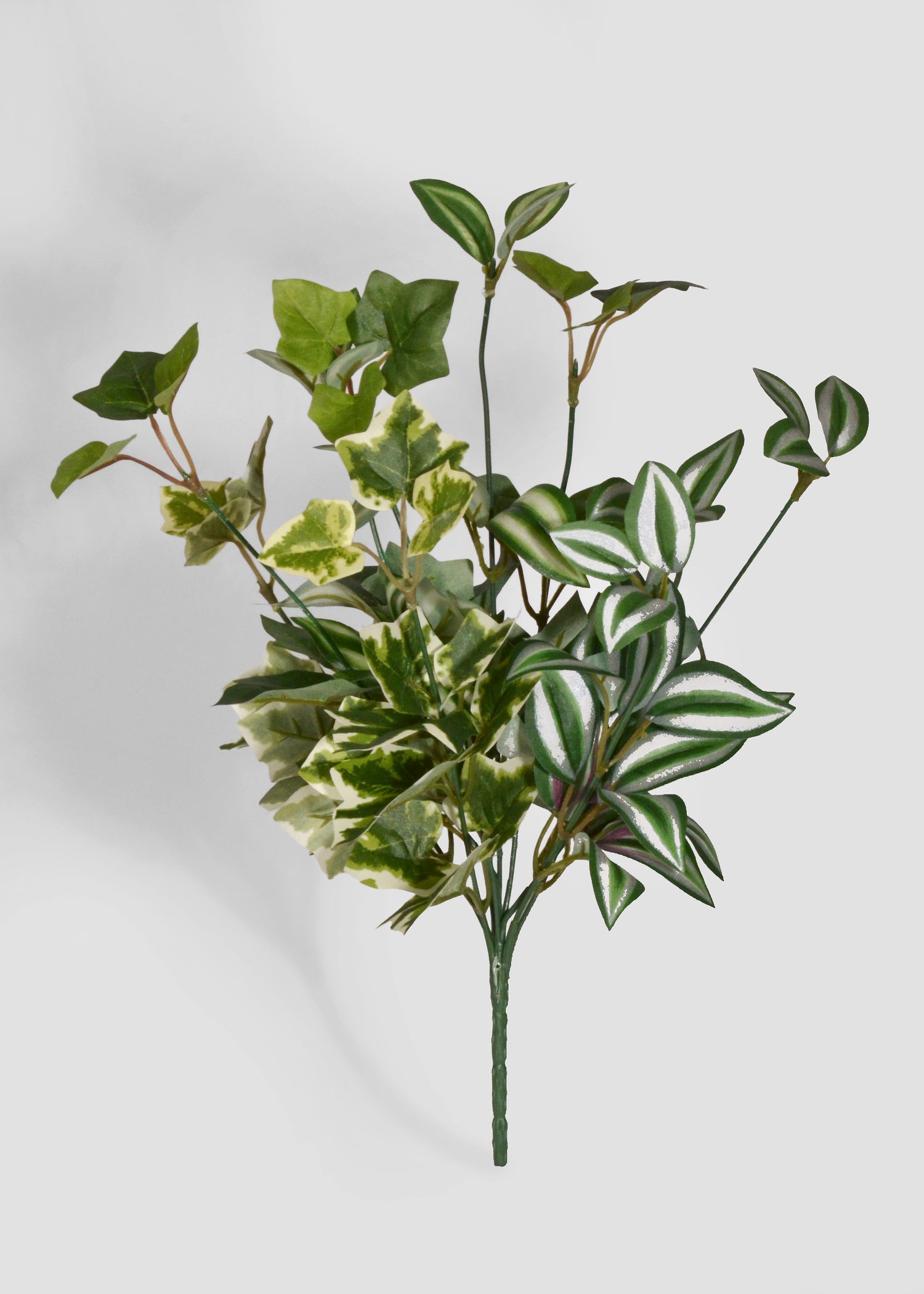 16" Artificial Ivy Bracketplant Bush Green