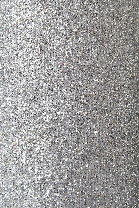19" X 5yds Glitter Organza Roll Silver