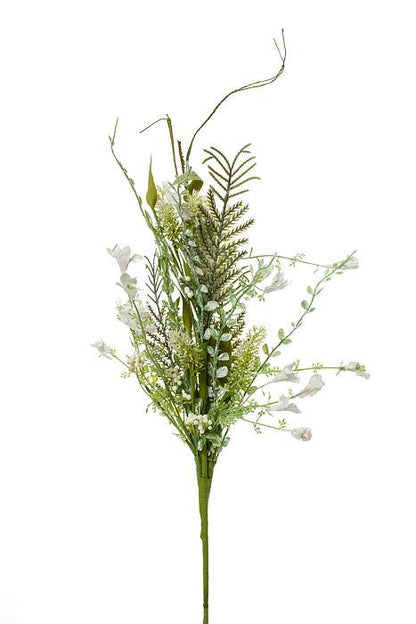 23" Lavender Berry Spray Cream