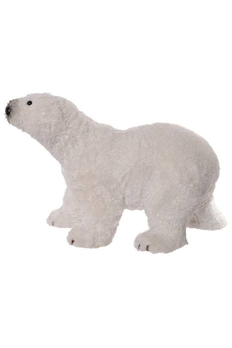 22 X 15"  Bear White