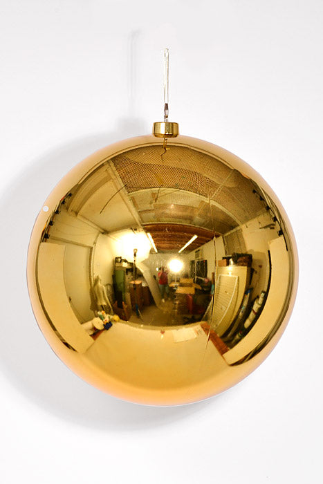 500Mm Ball Ornament Shiny Gold