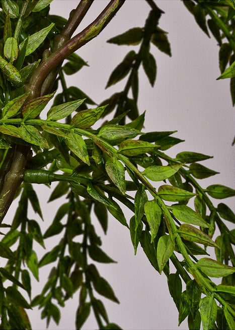 34" Artificial Willow Spray Green