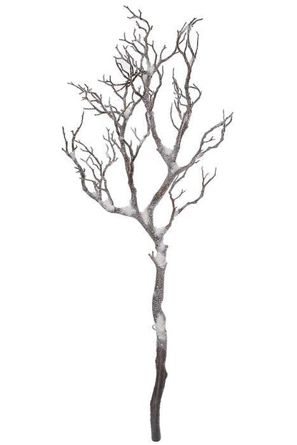 35" Coral Branch White/Natural