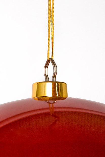 500Mm Ball Ornament Shiny Red