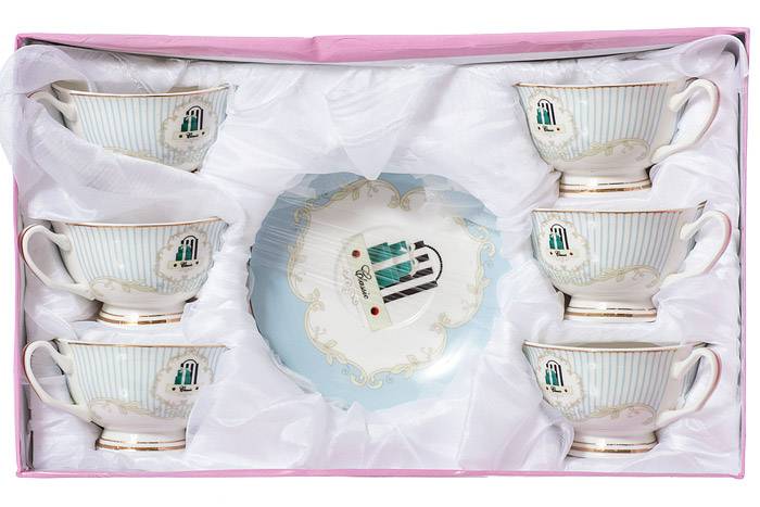 Ceramic Cup/saucer 3st/bx