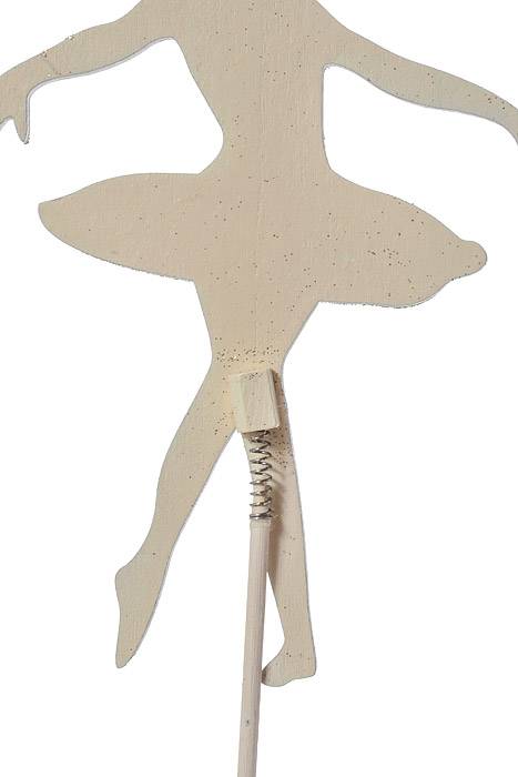 4.75" X 7" Ballerina Pick Gold Pkg/3