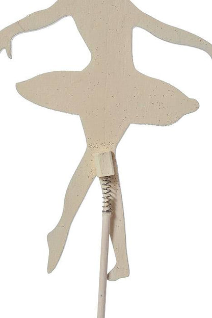 4.75" X 7" Ballerina Pick Gold Pkg/3