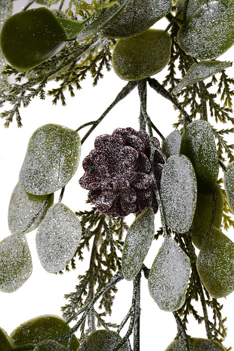 6Ft Eucalyptus Cedar Garland Green