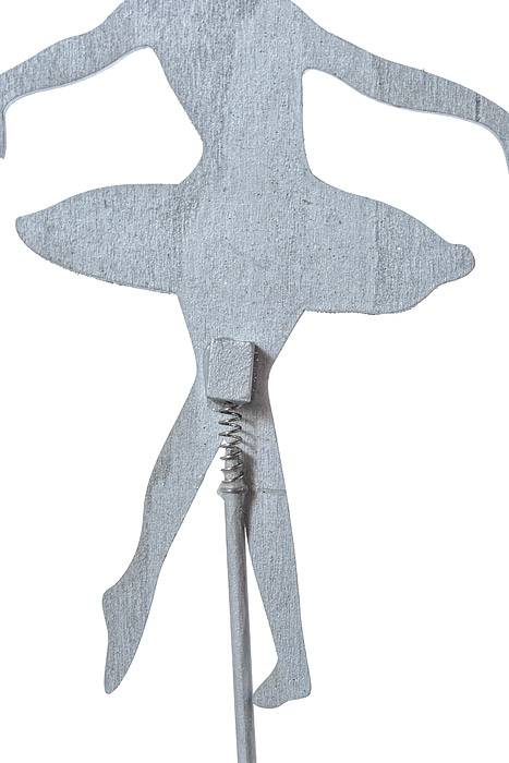 4.75" X 7" Ballerina Pick Silver Pkg/3