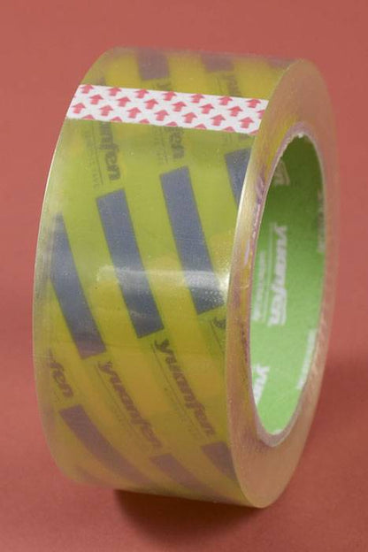 48mm X 100mm Crystal Clear Tape Clear Pkg/6