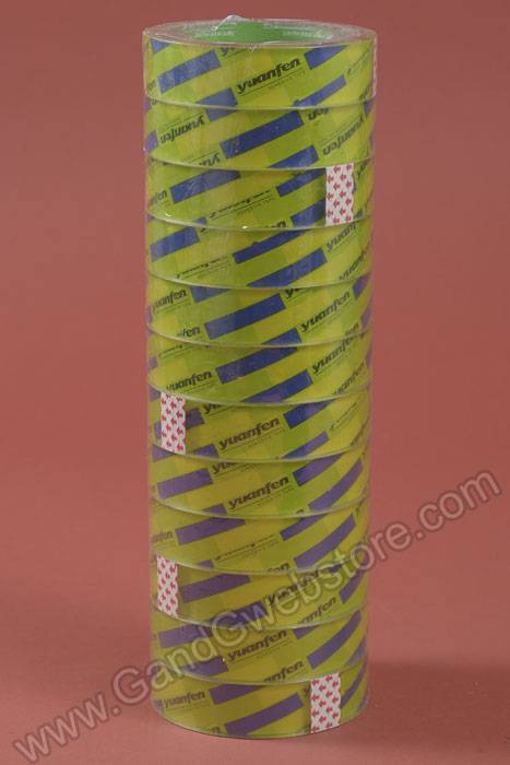 24mm X 40m Crystal Tape Clear Pkg/12