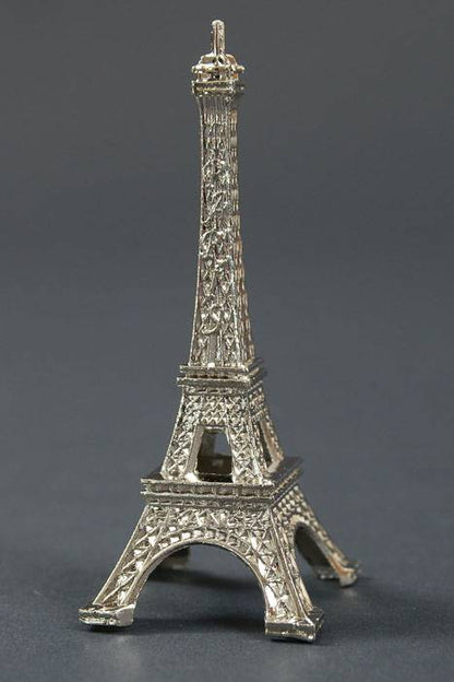 3" Metal Eiffel Tower Silver