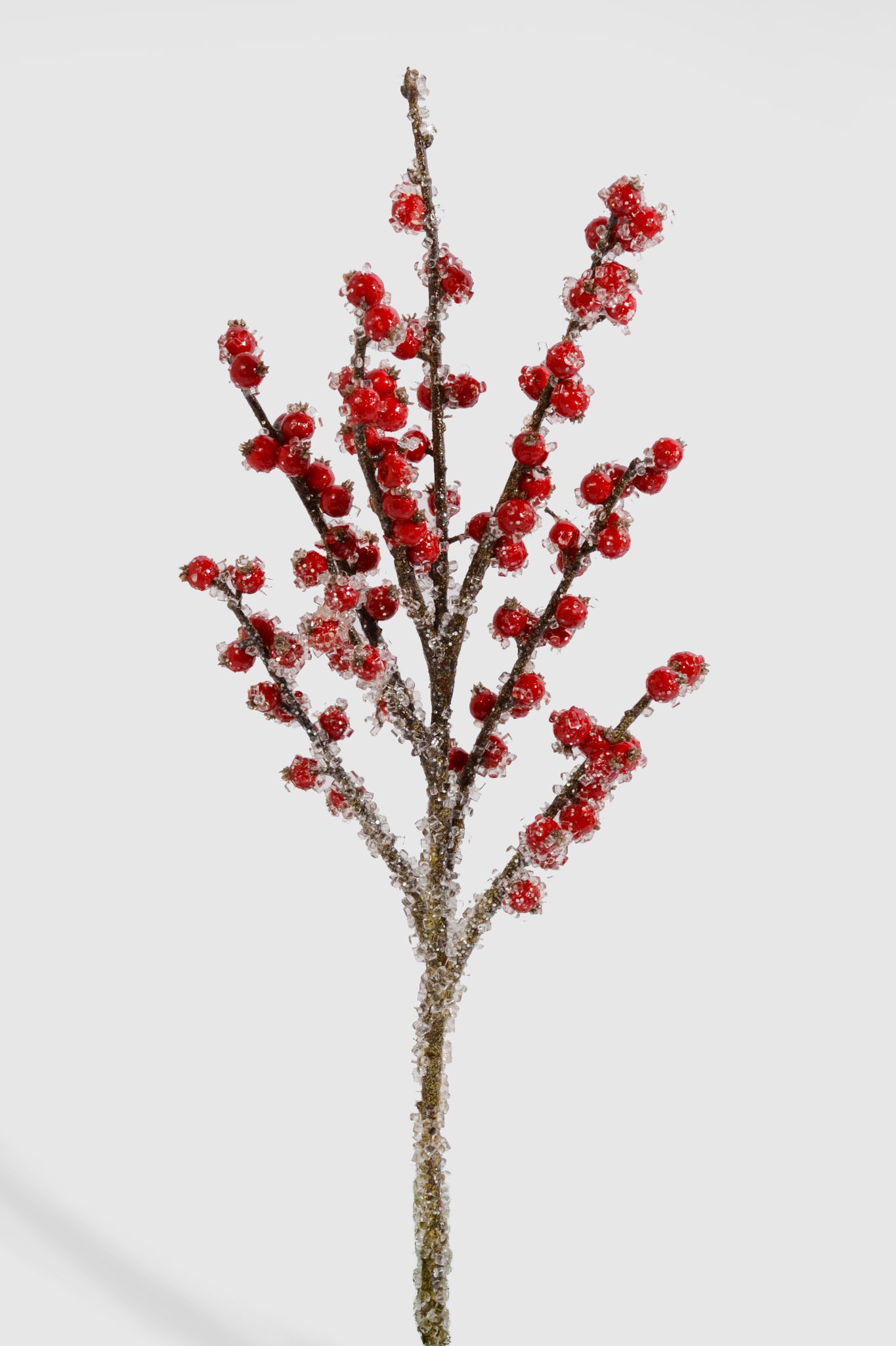 17" Iced Berry Pick Red
