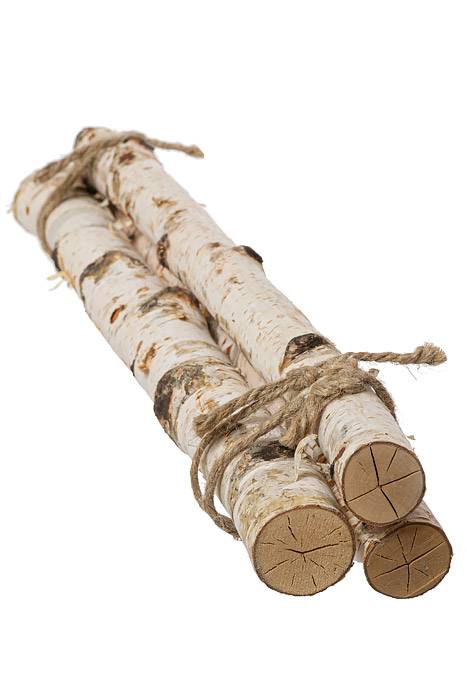 15.75&quot; Birch Bundle Natural Pkg/3