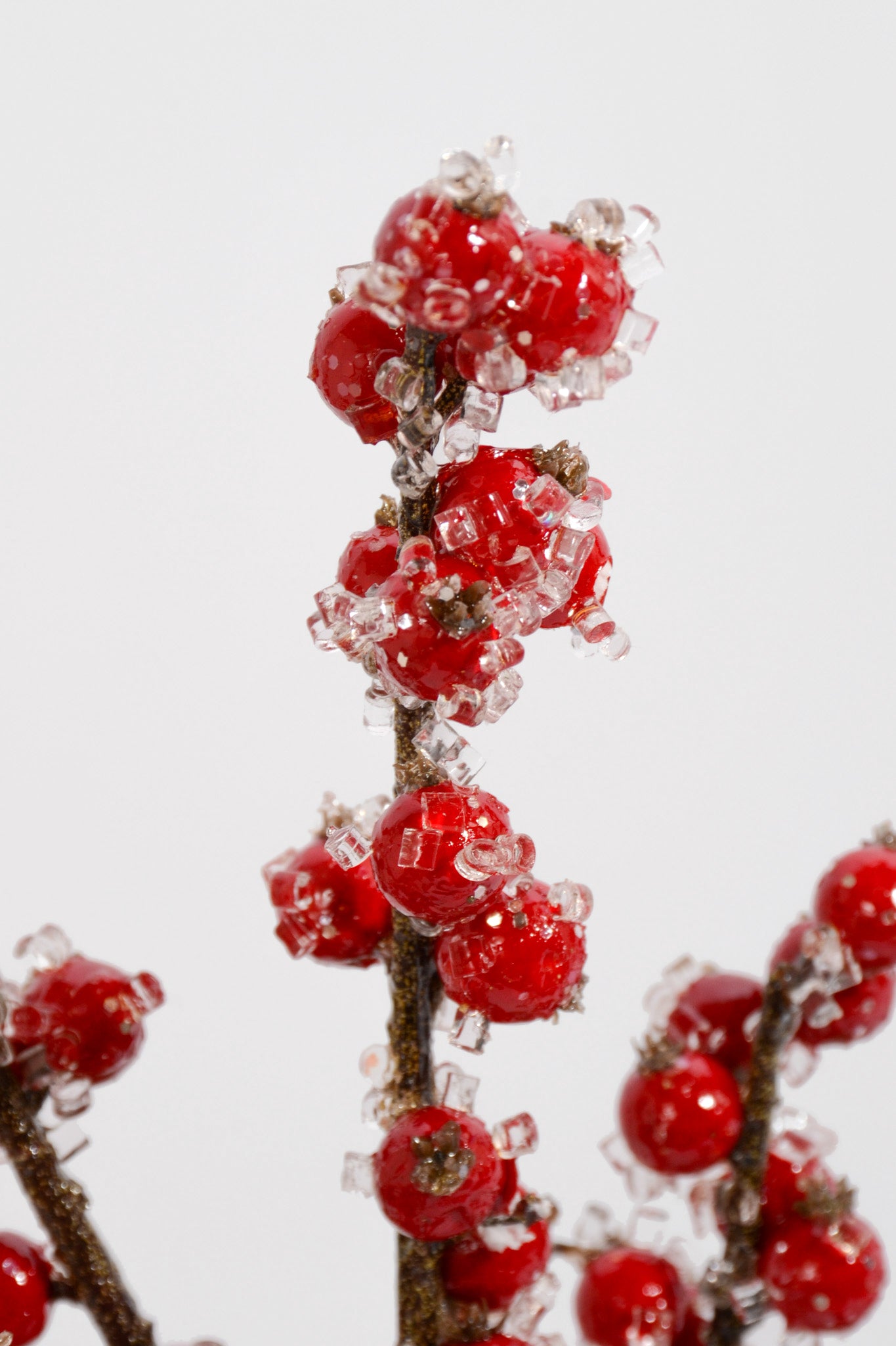 17" Iced Berry Pick Red