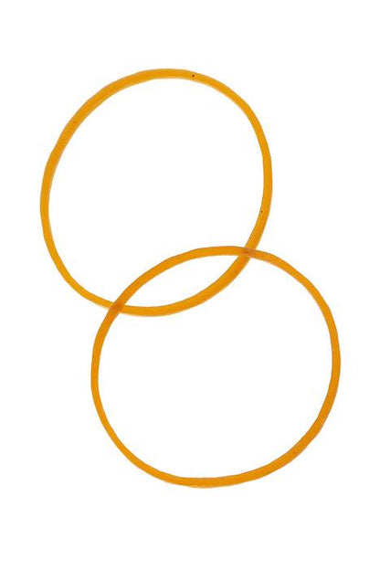 38 X 2mm Rubber Band Brown