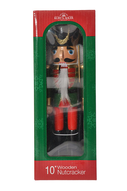 10" Wooden Soldier Nutcracker