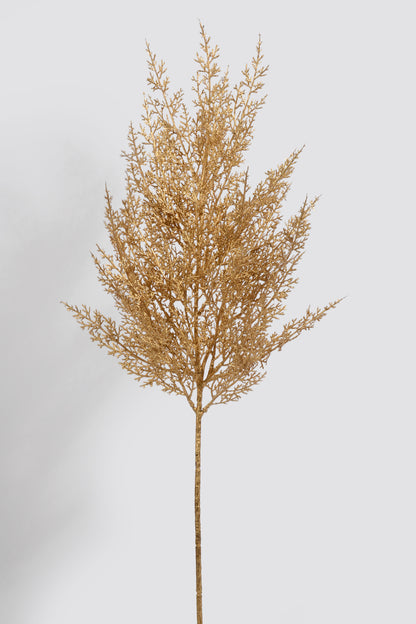 27" Matte Metallic Artemesia Spray Gold