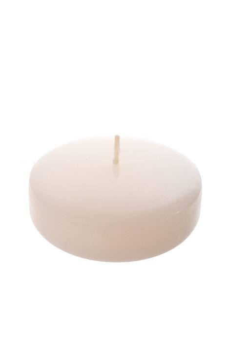 3" Floating Candle White Pkg/6