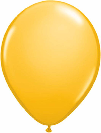 5" Fashion Latex Balloon Goldenrod Pkg/100