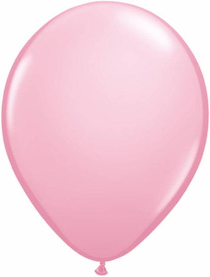 9" Round Standard Latex Balloon Pink Pkg/100