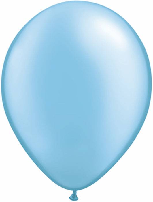 11" Pst Latex Balloon Pearl Azure Pkg/100