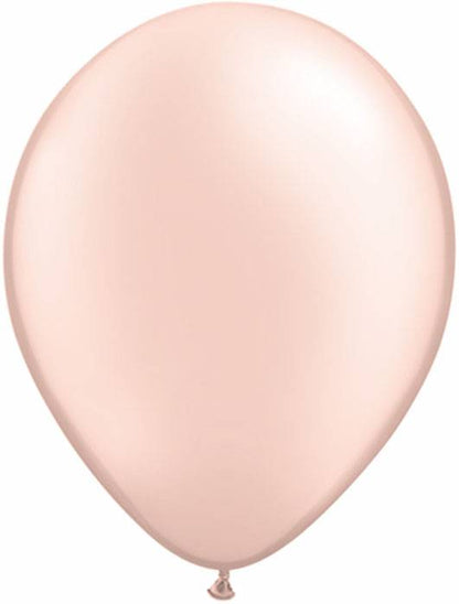 5" Pst Latex Balloon Pearl Peach Pkg/100
