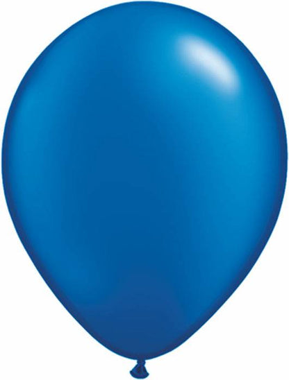 5" Rdt Latex Balloon Pearl Sapphire Blue Pkg/100