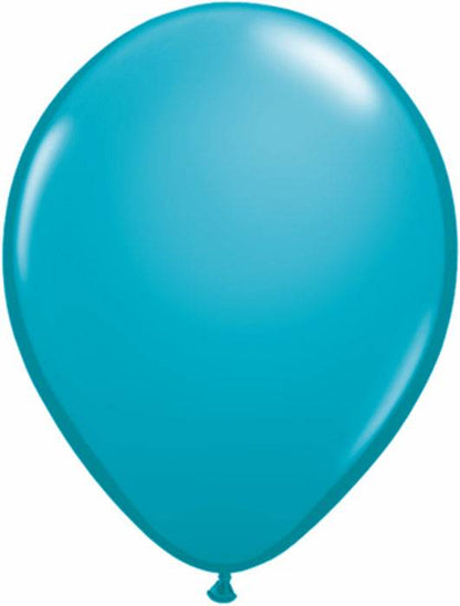 11" Fashion Latex Balloon Tropical Teal Pkg/100