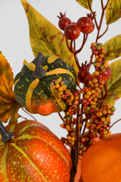 18" Artificial Autumnal Gourd/Berry Pick Autumn
