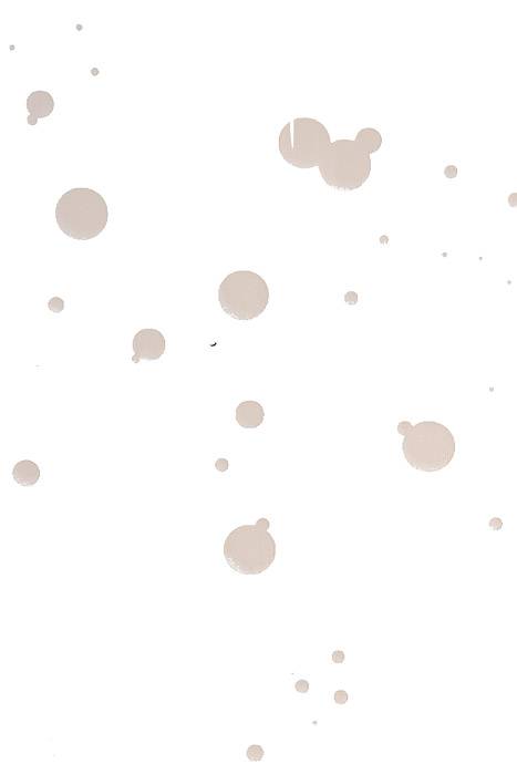 30" X 100ft Dots Krystal Phane Roll White / Clear