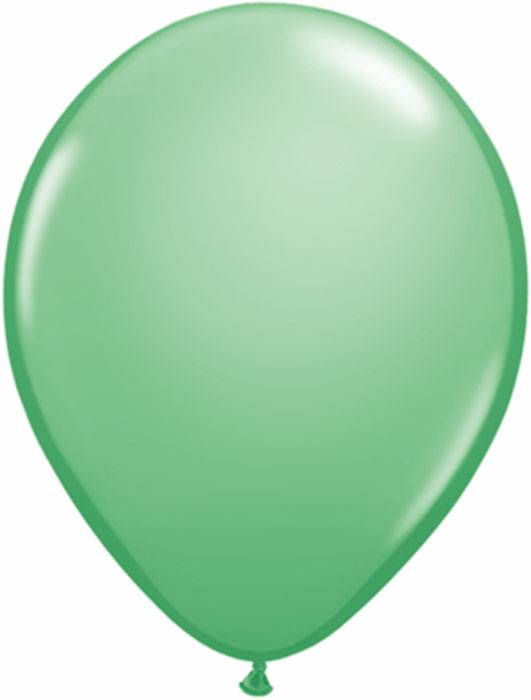 11" Round Fashion Latex Balloon Wintergreen Pkg/100