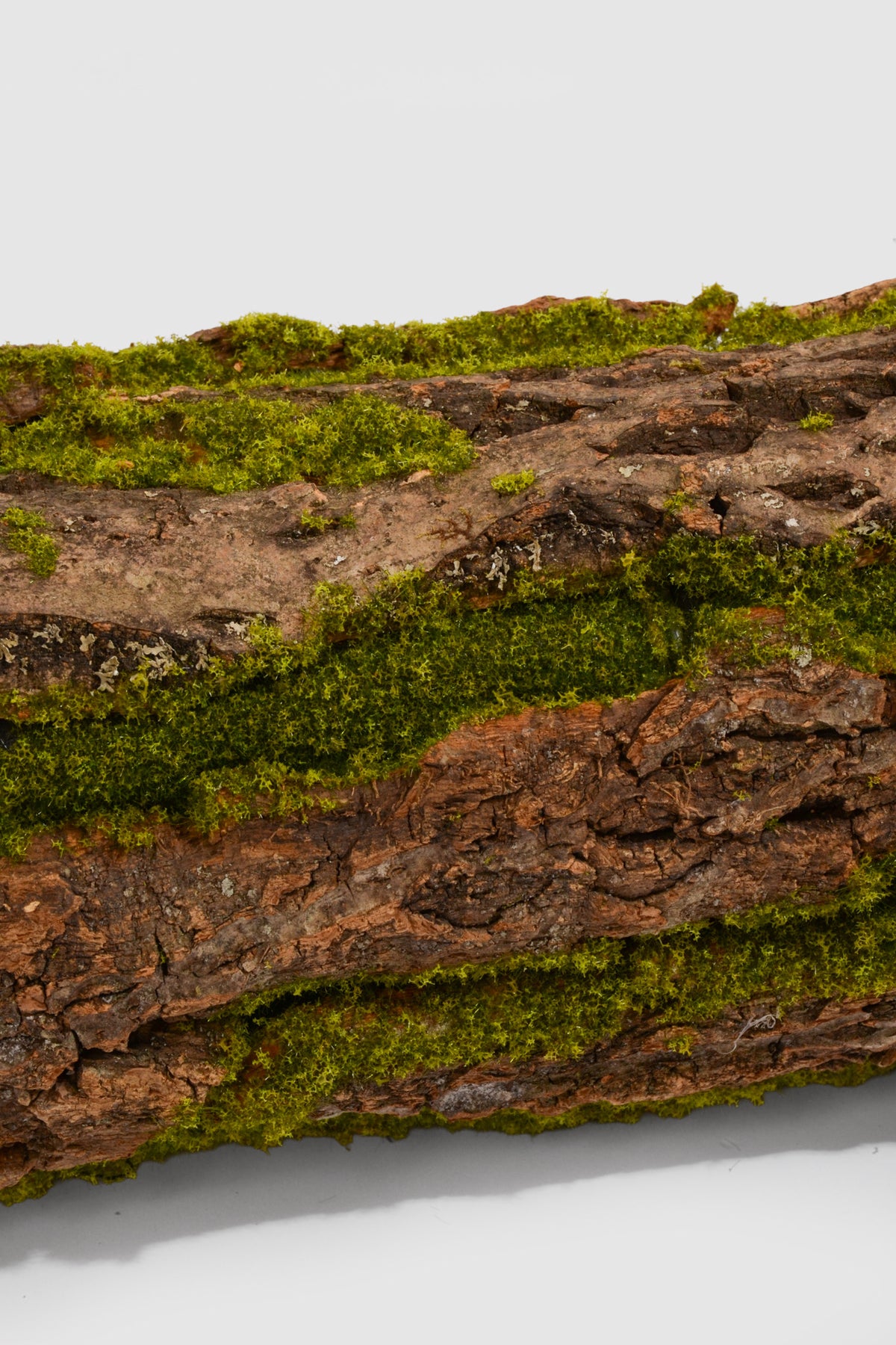 33" Bark Rack W/Moss Green