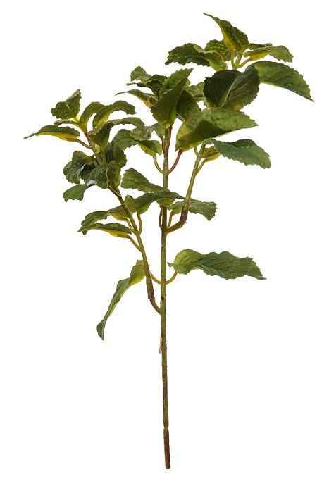 10&quot; Silk Mint Bush Green
